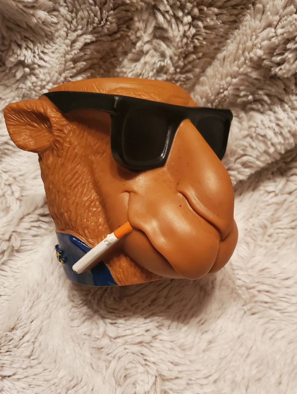Vintage 1991 Camel Cigarette - Smooth Character Beer Coozie Cup Holder